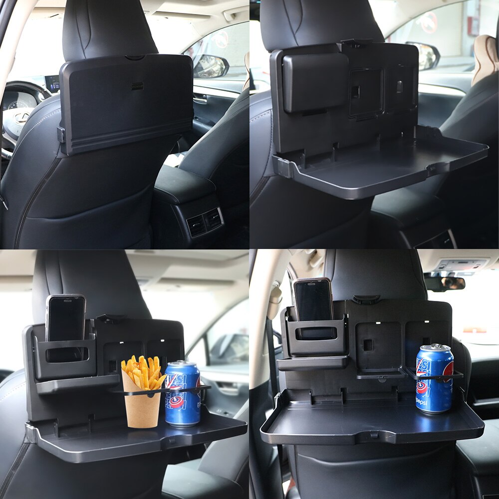 Auto-Rücksitz-Klapptisch mit Getränkehalter